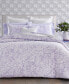 Фото #1 товара Damask Floral Duvet Cover Set, Twin, Created For Macy's