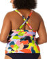 Фото #2 товара Anne Cole Halter X Back Tankini Women's