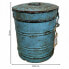 Decorative canister Alexandra House Living Blue Iron Traditional style 22 x 26 x 22 cm