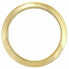 Bass Drum O's 4" Brass round HBR4