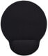 IC Intracom Wrist Gel Support Pad and Mouse Mat - Black - 241 × 203 × 40 mm - non slip base - Lifetime Warranty - Card Retail Packaging - Black - Monotone - Wrist rest - Non-slip base - Gaming mouse pad - фото #2