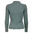 Фото #2 товара ONLY Emma High Neck long sleeve T-shirt