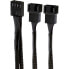 Фото #1 товара Renkforce RF-4503744 - 0.15 m - 3-pin - 4-pin PWM - Male - Female - Straight