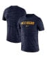 Men's Navy West Virginia Mountaineers Velocity Performance T-shirt