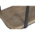 Console Home ESPRIT Brown Black Metal Fir 120 x 35 x 75 cm