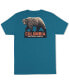 Фото #1 товара Men's Lookout Bear Graphic T-Shirt