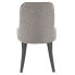 Nueva Chair in Metal and Fabric Set of 2