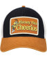 Фото #3 товара Men's Black, Cream Cheerios Valin Trucker Snapback Hat
