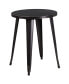 Фото #1 товара Calgary 24" Round Metal Table For Indoor And Outdoor Use