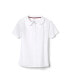 ფოტო #1 პროდუქტის Big Girls Short Sleeve Modern Peter Pan Blouse