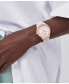 ფოტო #4 პროდუქტის Women's Bold Verso Swiss Quartz Blush Ceramic Bracelet Watch 39mm
