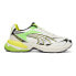 Фото #1 товара Puma Velophasis Technisch Lace Up Mens White Sneakers Casual Shoes 39093209