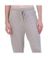 Фото #2 товара Women's Drawstring Jogger Pajama Pant