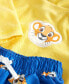 ფოტო #5 პროდუქტის Baby The Lion King 3-Pc. Printed Swim T-Shirt, Swim Trunks & Hooded Swim Cover-Up Set