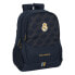 Фото #1 товара Школьный рюкзак Real Madrid C.F. Тёмно Синий 32 x 44 x 16 cm