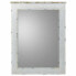 Wall mirror Alexandra House Living White Glass Fir wood 3 x 90 x 70 cm