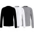 Фото #2 товара TOMMY HILFIGER Premium Essentials Long sleeve base layer 3 units