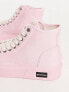 Good News Juice high top chunky trainers in pink