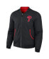 Men's Darius Rucker Collection by Black, Red Philadelphia Phillies Reversible Full-Zip Bomber Jacket