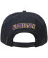 Men's Black Alcorn State Braves Arch Over Logo Evergreen Snapback Hat