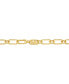 ფოტო #2 პროდუქტის 14K Gold Plated Empire Chain Double Layer Necklace