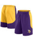 ფოტო #1 პროდუქტის Men's Purple/Gold Minnesota Vikings Go Hard Shorts