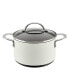 Achieve Hard Anodized Nonstick 4 Quart Saucepot with Lid