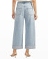 Фото #2 товара Women's Baggy Mid Rise Wide Leg Cropped Jeans
