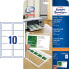 Фото #1 товара Avery Zweckform Quick&Clean A4 Business Cards - 200 g/m² - 25 sheet