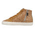 Фото #3 товара Vintage Havana Break Out Leopard Print High Top Womens Brown Sneakers Casual Sh