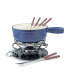 Фото #1 товара Lugano 9 Piece Cast Iron Fondue Set