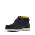 Фото #7 товара Clarks Wallabee 2.0 Gore-Tex GTX 26167901 Mens Blue Suede Chukkas Boots
