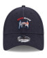 ფოტო #3 პროდუქტის Men's Navy Manchester United Review 9FORTY Adjustable Hat