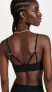 L*Space 281256 Women's Siren Top Swimwear, Black, XL