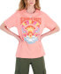 ფოტო #1 პროდუქტის Juniors' Sunset Dreams Cotton Graphic T-Shirt