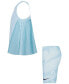 ფოტო #3 პროდუქტის Little Girls 2-Pc. Prep In Your Step Shorts & Top Set