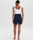 ფოტო #2 პროდუქტის Women's Essential Jersey High Waist Maternity Shorts, Set of 2