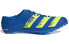 adidas Adizero Finesse Spikes 田径 运动 足球鞋 男女同款 蓝黄 / Кроссовки Adidas Adizero Finesse Spikes H68746