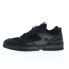 Фото #9 товара DC John Shanahan JS 1 ADYS100796-BLR Mens Black Leather Skate Sneakers Shoes