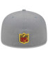Men's Gray Tampa Bay Buccaneers Color Pack 59FIFTY Fitted Hat