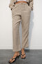 Flowing cropped trousers