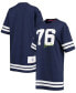 ფოტო #1 პროდუქტის Women's College Navy Seattle Seahawks Clair Half-Sleeve Dress