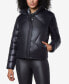 ფოტო #4 პროდუქტის Women's Puffer Jacket With Sherpa Lining