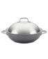 Фото #1 товара Accolade Forged Hard-Anodized Nonstick Wok with Lid, 13.5-Inch, Moonstone