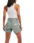 Levi's lightweight cord carpenter shorts in green