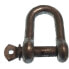 GOLDENSHIP Dee Shackle Hot D Galvanized