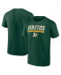 Фото #1 товара Men's Green Oakland Athletics Power Hit T-shirt
