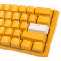 Ducky One 3 Yellow Mini Gaming Tastatur, RGB LED - MX-Clear (US)