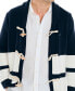 ფოტო #4 პროდუქტის Men's Classic-Fit Long-Sleeve Button-Up Solid Linen Shirt