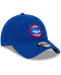 Men's Royal Chicago Cubs 2024 Batting Practice 9TWENTY Adjustable Hat